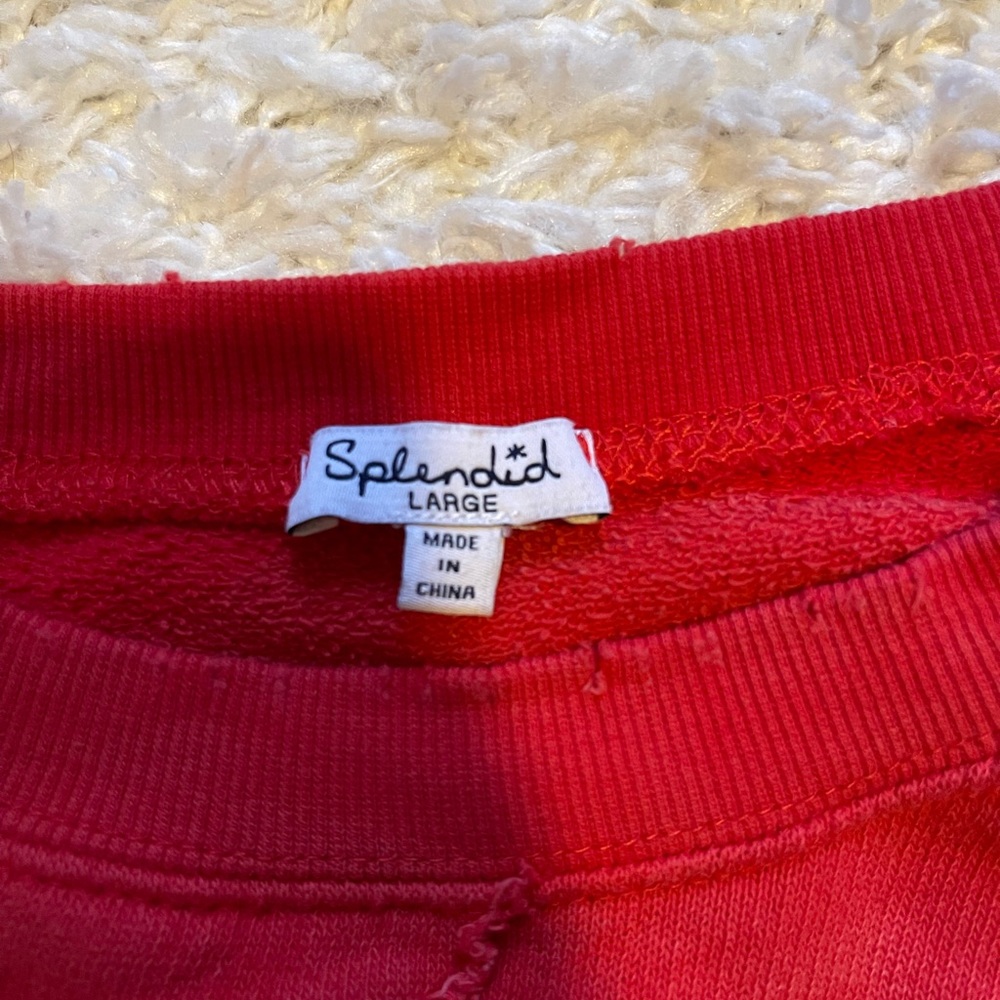 Red long sleeve from Splendid